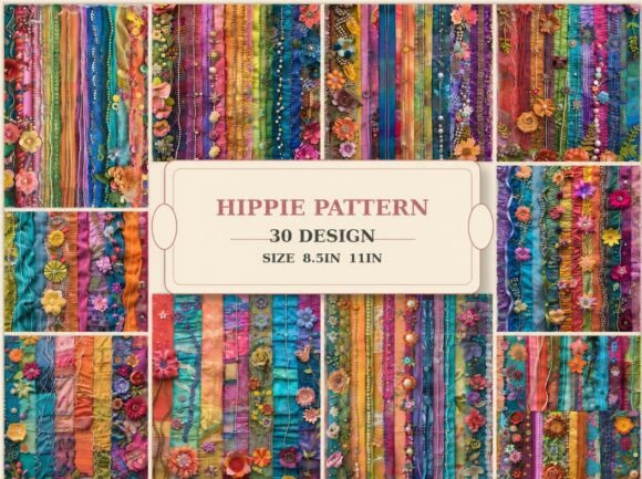Download Embellished Textile Flower Junk Journal - Textile Collection