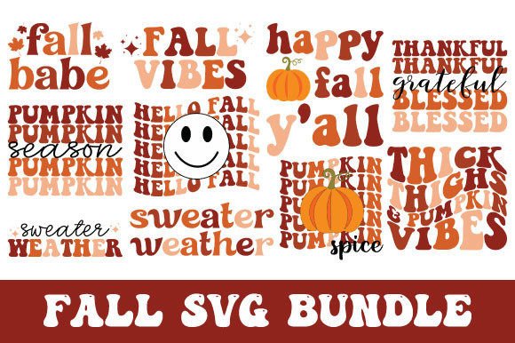 Download Fall Svg Bundle, Autumn Cut File - Bundle Collection