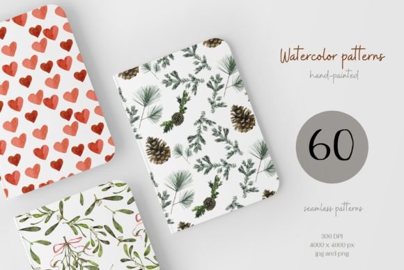 Download Watercolor Patterns Bundle - Bundle Collection
