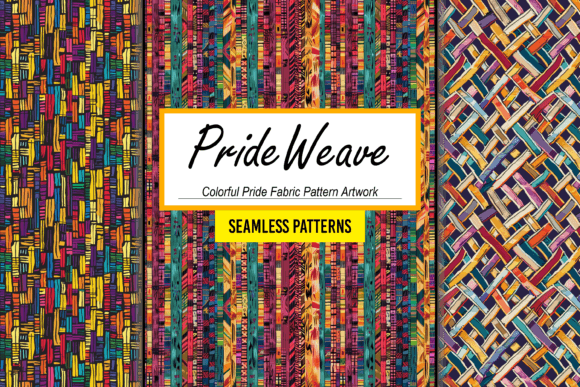 Download Colorful Pride Fabric Pattern Artwork - Colorful Collection