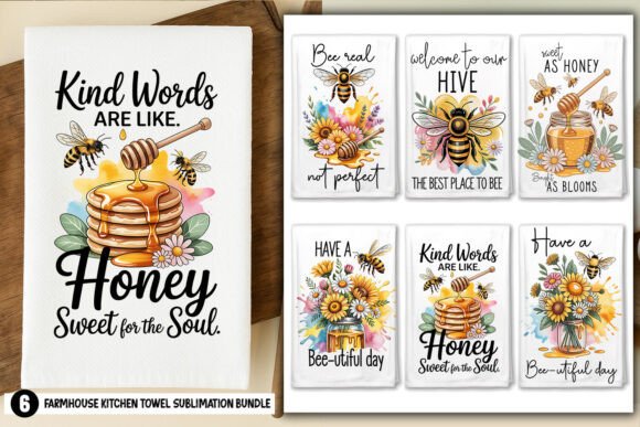 Download Kitchen Towel Sublimation Bundle - Bundle Collection