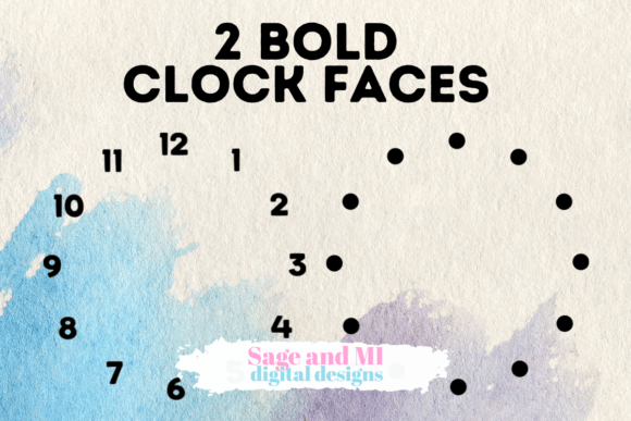 Download 2 Clock Faces on Transparent Backgrounds - Transparent Collection