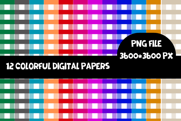 Download Colorful Digital Paper - Colorful Collection