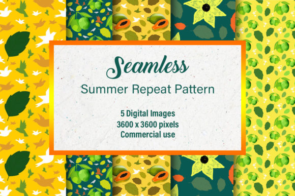 Download Summer Colorful Digital Paper - Colorful Collection