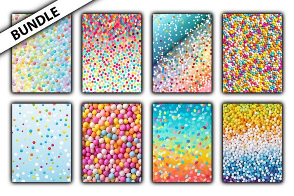 Download Colorful Dots Pattern Bundle - Bundle Collection