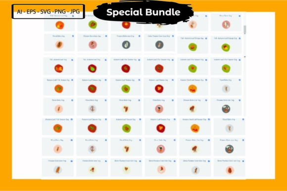 Download Autumn Leaf Season and Boho Icon Story Bundle - Bundle Collection