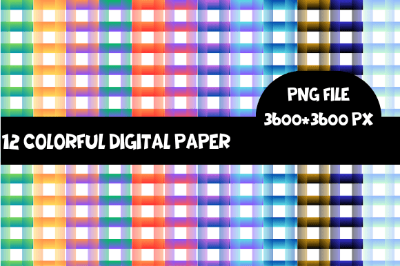 Download Colorful Digital Paper - Colorful Collection