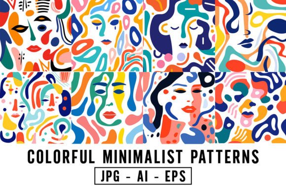 Download Colorful Minimalist Patterns - Colorful Collection