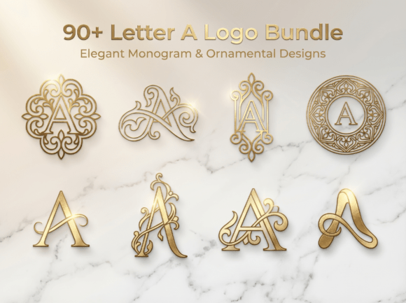 Download 90+ Letter a Logo Bundle SVG - Bundle Collection