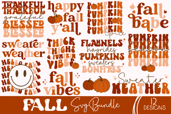 Download Fall Svg Bundle, Autumn Cut File - Bundle Collection